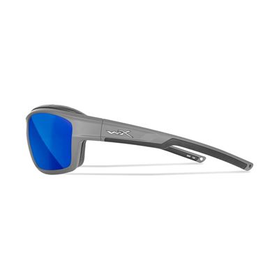 Tactical sunglasses WX OZONE CAPTIVATE™ GREY frame POLARISED BLUE lenses