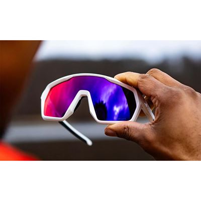 Tactical sunglasses WX CITADEL CAPTIVATE™ WHITE frame RED MIRROR lenses WILEY X CHCTD06-W 3