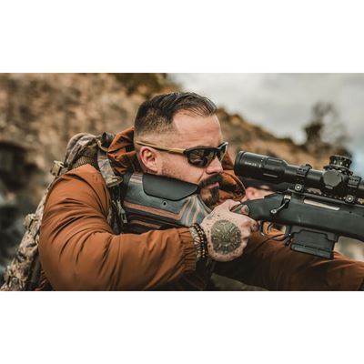 Tactical sunglasses WX JAKL CAPTIVATE™ BLACK frame TUNGSTEN lenses