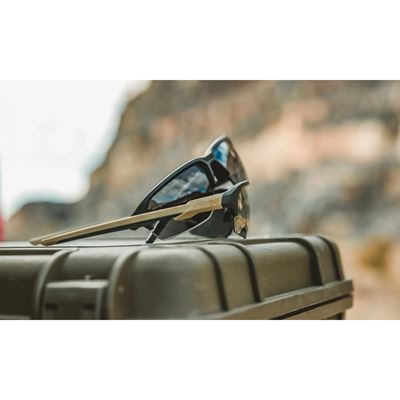Tactical sunglasses WX JAKL CAPTIVATE™ BLACK frame TUNGSTEN lenses