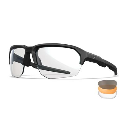 Tactical sunglasses WX JAKL set 3 lenses BLACK frame