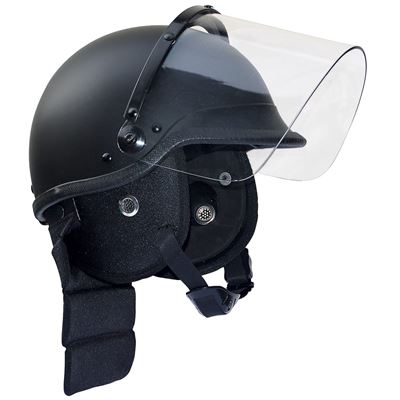 Helmet RIOT Face Shield BLACK Commando CI-1337 2