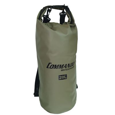 Waterproof bag DRY BAG 20L Heavy Duty GREEN