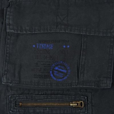 SAVAGE vintage short pants anthracite