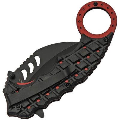 Red Shrub Karambit Linerlock