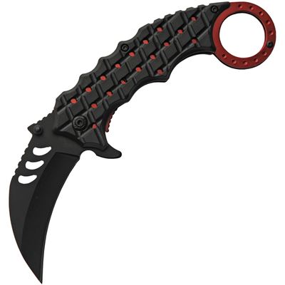 Red Shrub Karambit Linerlock