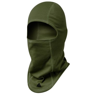 BALACLAVA with one opening OLIVE