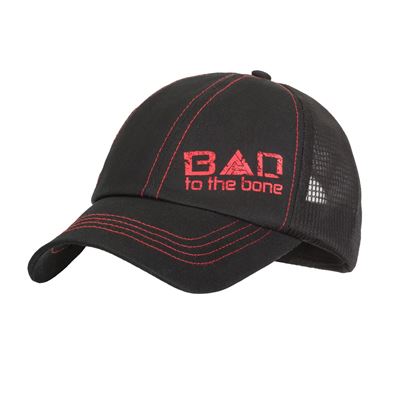 Bad To The Bone Feed Cap BLACK
