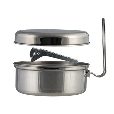 BILLY 1.5-litre stainless steel mess tin HIGHLANDER CP299-SR 6