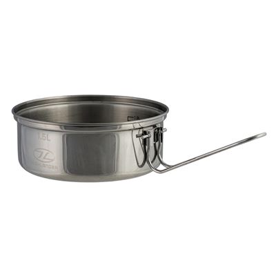 BILLY 1.5-litre stainless steel mess tin HIGHLANDER CP299-SR 5