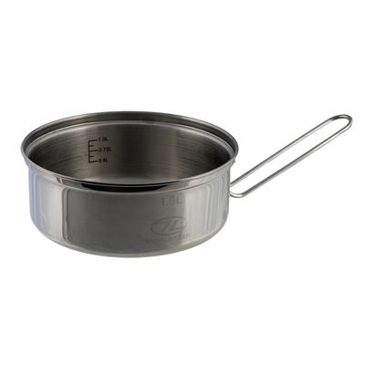 BILLY 1.5-litre stainless steel mess tin HIGHLANDER CP299-SR 3