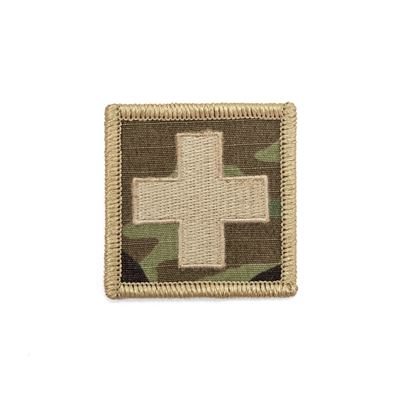 KHAKI Cross on OCP Velcro edge Khaki