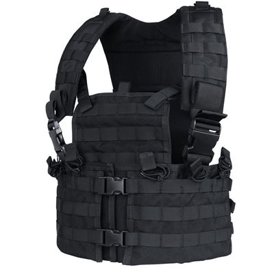 Tactical Vest MOLLE CHEST SET BLACK