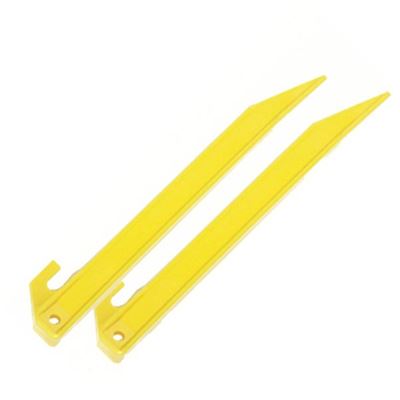 Plastic Angle Peg 21.5cm Pack 50