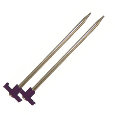 ROCK steel tent pegs, 25.4 cm, 4 pcs