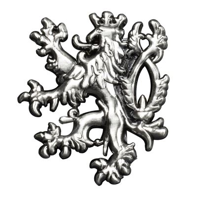 Badge CZECH LION NICKEL
