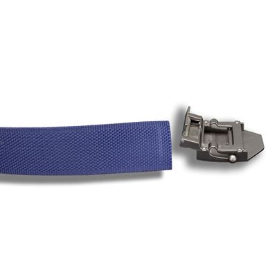 Buckle belt 3D motif "CZECH LION" BLUE