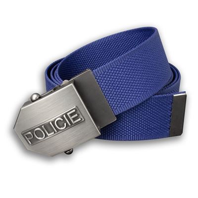Buckle belt 3D motive POLICIE BLUE