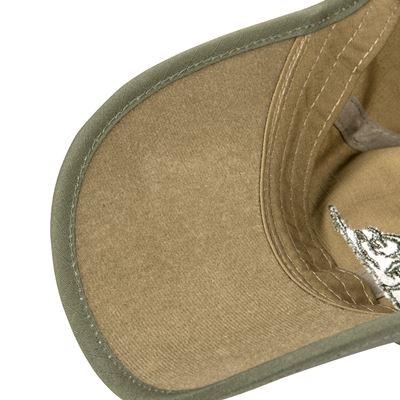 BBC Cap - PolyCotton Ripstop COYOTE/GREEN