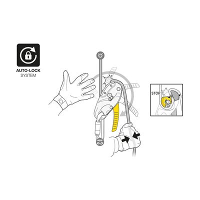 Abseil Kit Rig Repairable YELLOW PETZL D021BA00 5