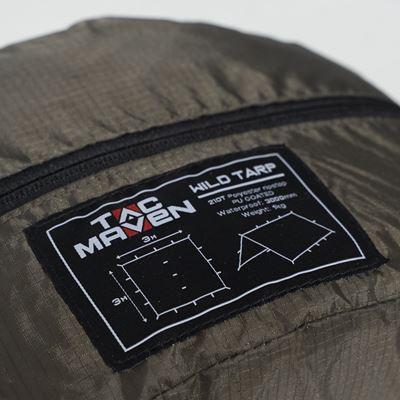 WILD TARP 3x3 m RAL 7013