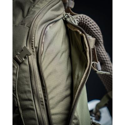 Backpack D1 FOUNDATION 40 L MILITARY GREEN EBERLESTOCK D1MJ 6