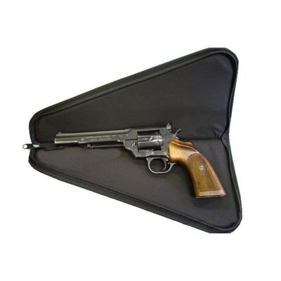Transport case for pistol/revolver up to 15 cm BLACK