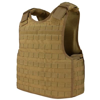 Defender Plate Carrier MOLLE COYOTE BROWN