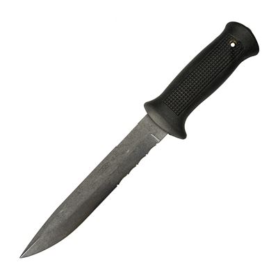 DIVER AZ knife STAINLESS STEEL/hardened RUBBER