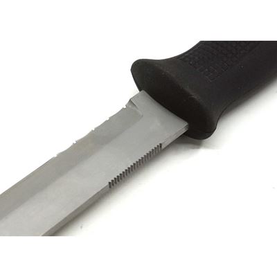 DIVER AZ knife STAINLESS STEEL/hardened RUBBER