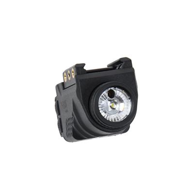 LA01G pistol flashlight with green laser BLACK