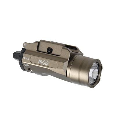 Tactical flashlight PT02 for pistol KHAKI