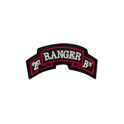 Patch curl 2st RANGER BATTALION - BLACK