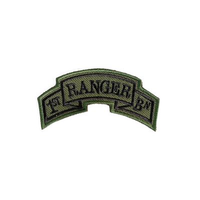 Patch arch 1st Ranger Battalion - OLIVE