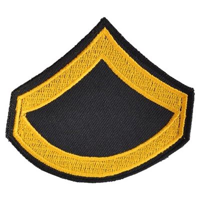 Patch U.S. rank PRIVATE FIRST CLASS - GOLD