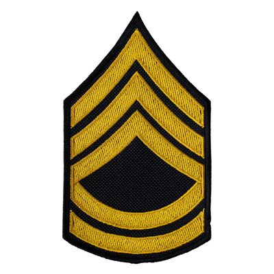 Patch U.S. rank SERGEANT FIRST CLASS - GOLD