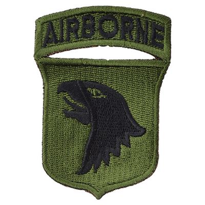 Patch 101st AIRBORNE DIVISION - OLIVE