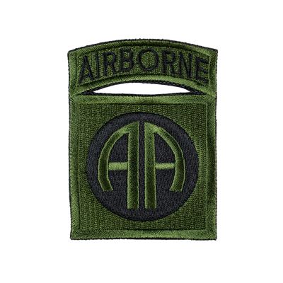 82nd AIRBORNE patch - Olive