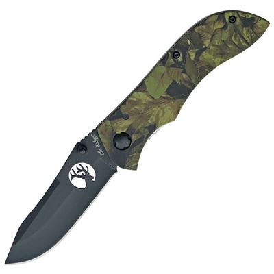 CAMO LEAVES Folding Knife