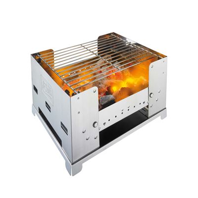 Fold-away charcoal BBQ300S grill