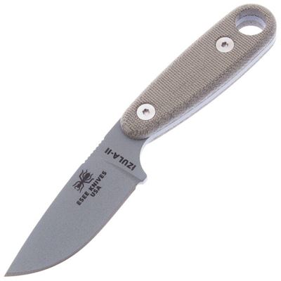 Knife IZULA-II with sheath GREY blade