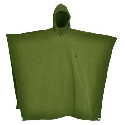 Poncho FLEECE GREEN