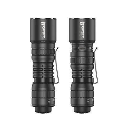 Flashlight EST 16 rechargeable, 1600 lumens, 550 meters, IP68 SPERAS EST16-SP 5
