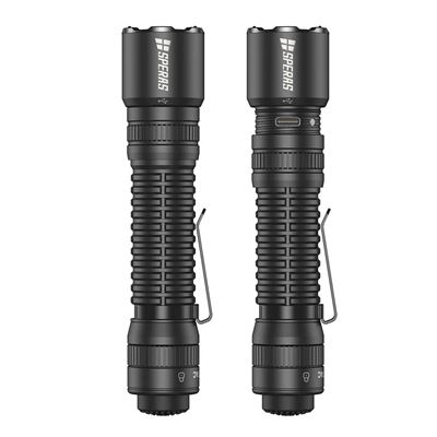 Flashlight EST 30 rechargeable, 2600 lumens, 518 meters, IP68 SPERAS EST30-SP 6
