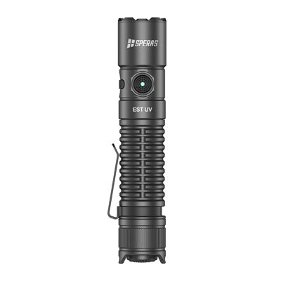 Flashlight EST UV rechargeable, 2300 lumens, 480 meters, IP68 SPERAS ESTUV-SP 2