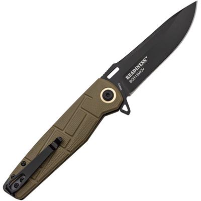 Folding Knife ELITE TACTICA Fine Edge TAN