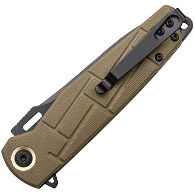 Folding Knife ELITE TACTICA Fine Edge TAN