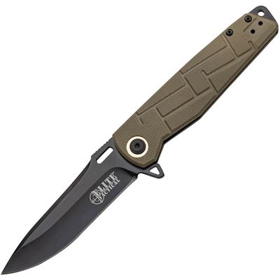 Folding Knife ELITE TACTICA Fine Edge TAN