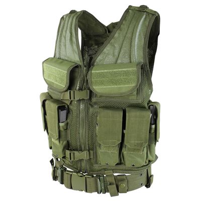 ELITE TACTICAL Tactical Vest - Olive