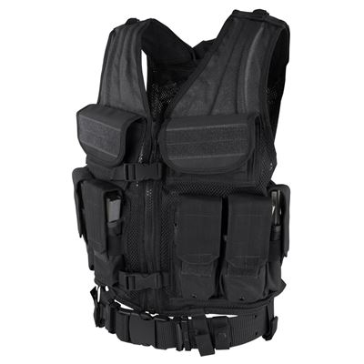 ELITE TACTICAL Tactical Vest - Black